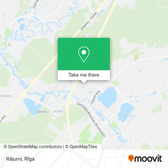 Rājumi map