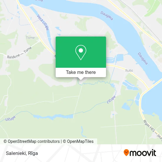 Salenieki map