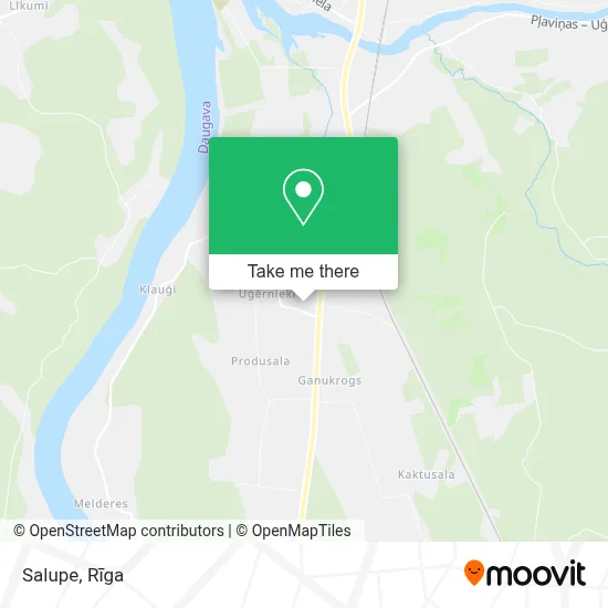 Salupe map