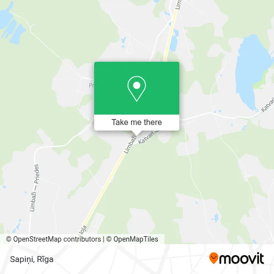 Sapiņi map