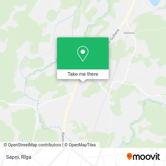 Sapņi map
