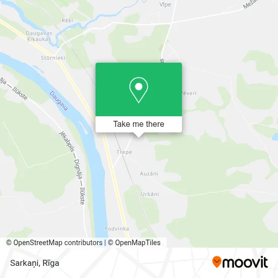 Sarkaņi map