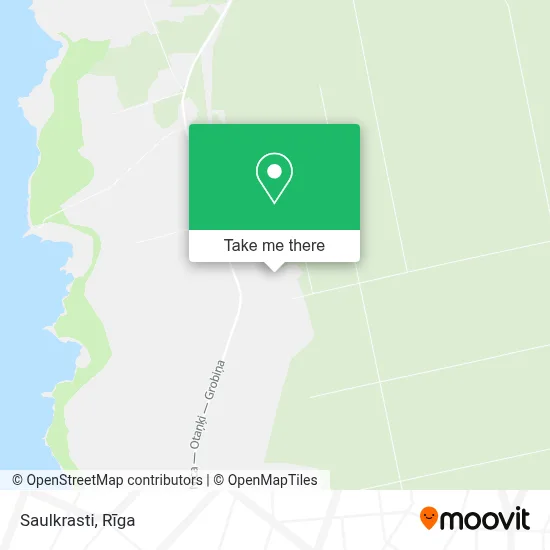 Saulkrasti map
