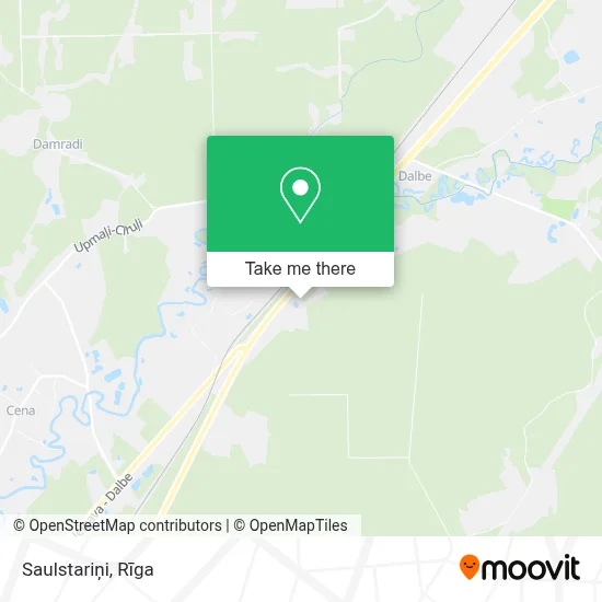 Saulstariņi map