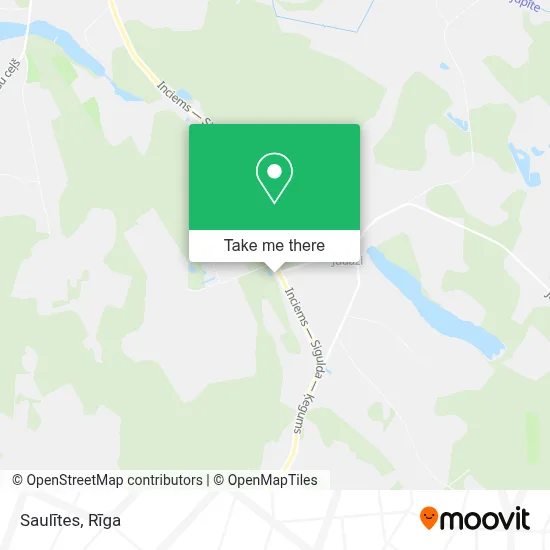 Saulītes map