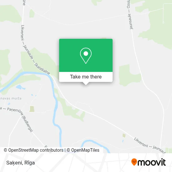 Saķeni map
