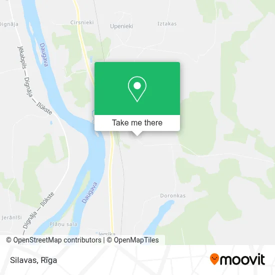 Silavas map