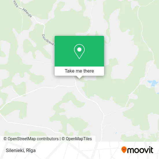 Silenieki map