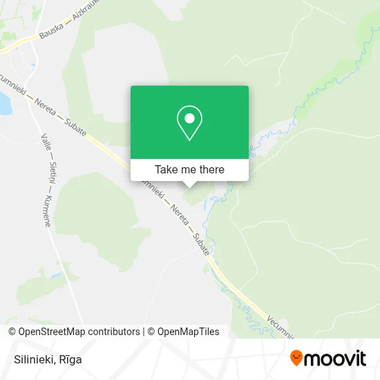 Silinieki map