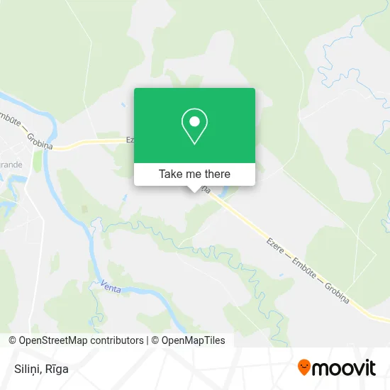 Siliņi map