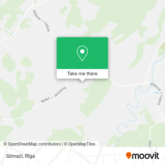 Silmači map