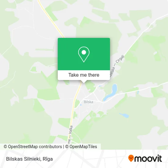 Bilskas Silnieki map