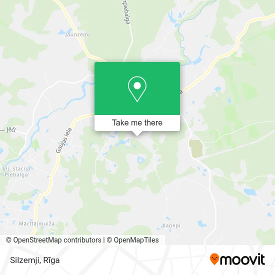 Silzemji map