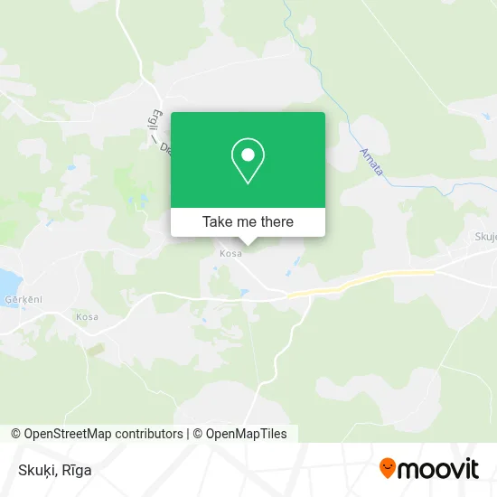Skuķi map