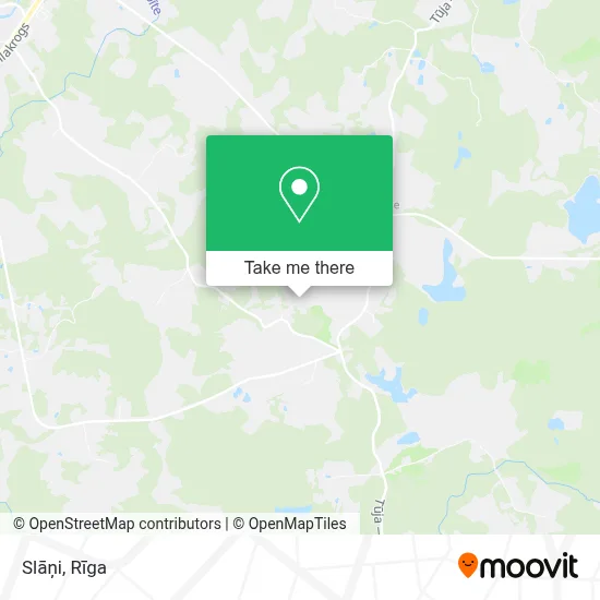 Slāņi map
