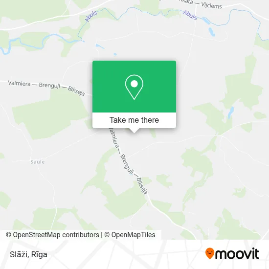 Slāži map
