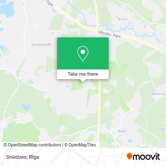 Sniedzes map