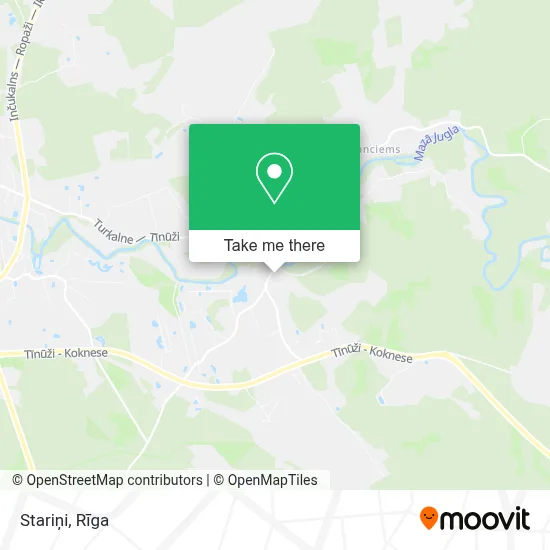 Stariņi map