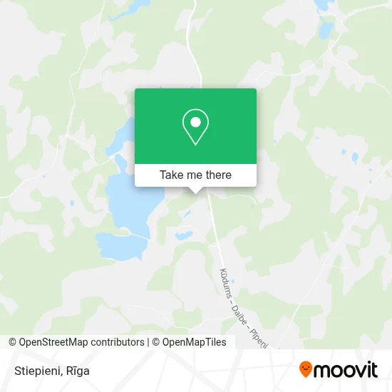 Stiepieni map