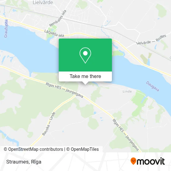 Straumes map