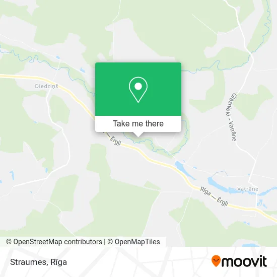 Straumes map
