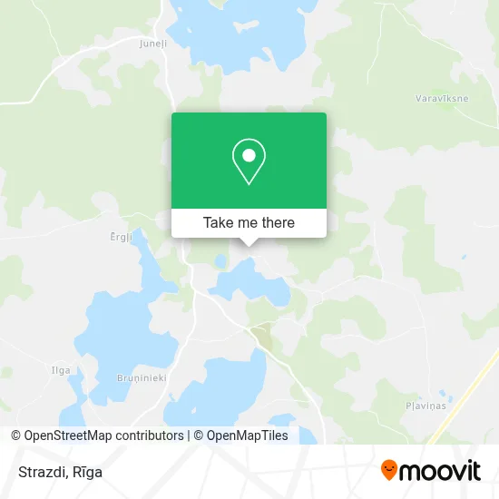 Strazdi map