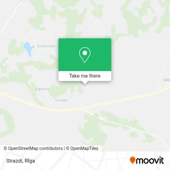 Strazdi map