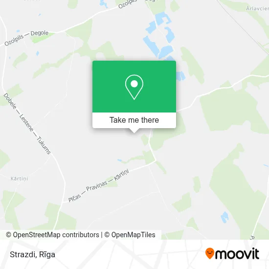 Strazdi map