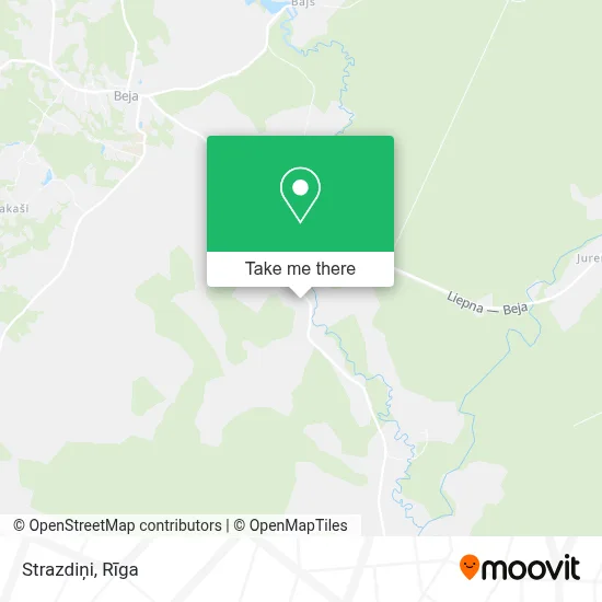 Strazdiņi map