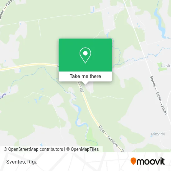 Sventes map