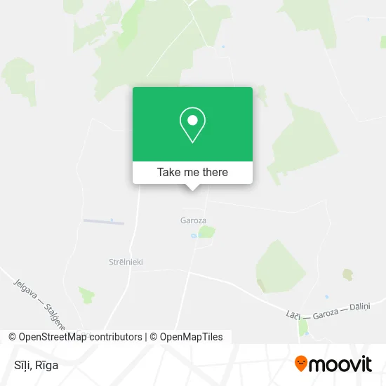 Sīļi map