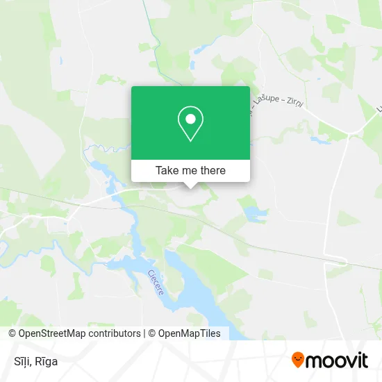 Sīļi map