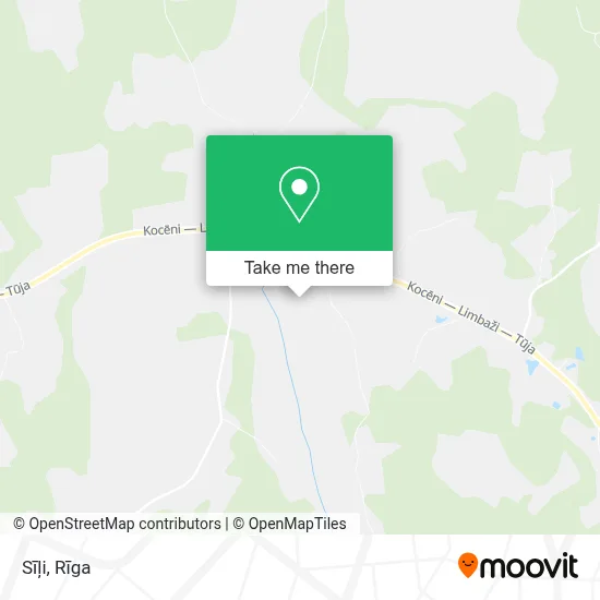 Sīļi map