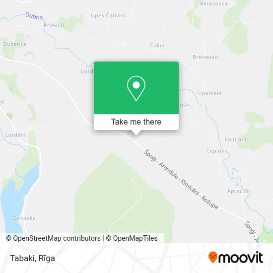 Tabaki map