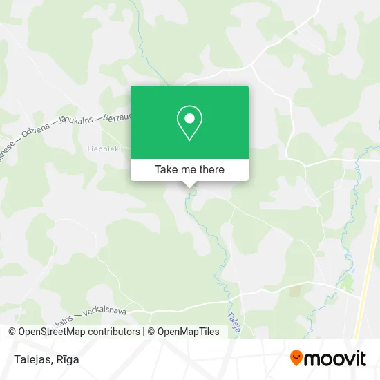 Talejas map