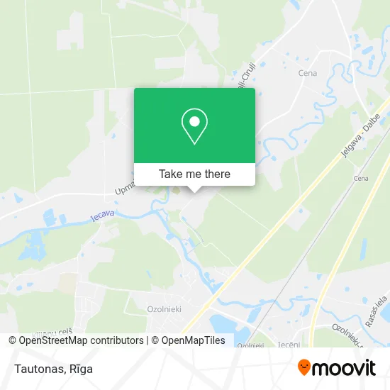 Tautonas map