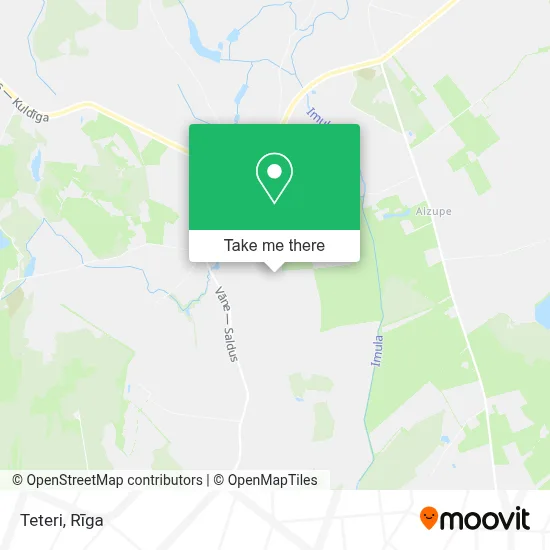 Teteri map