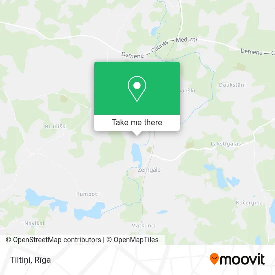 Tiltiņi map
