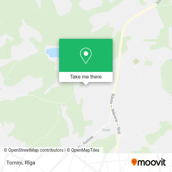 Torniņi map