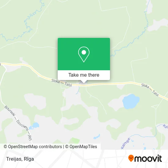 Treijas map