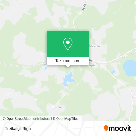 Treikaiņi map