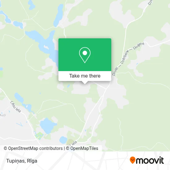Tupiņas map