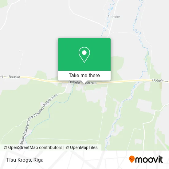 Tīsu Krogs map