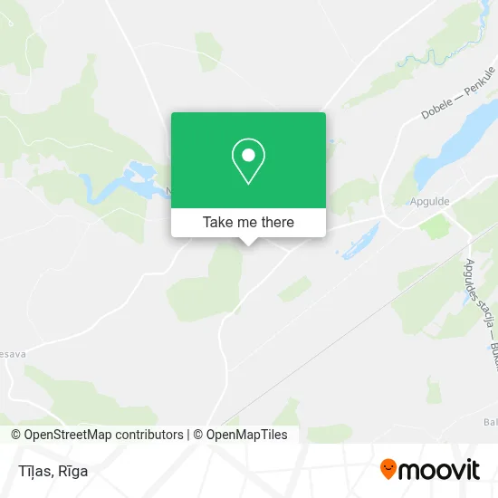 Tīļas map