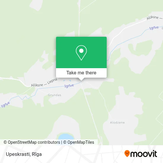 Upeskrasti map