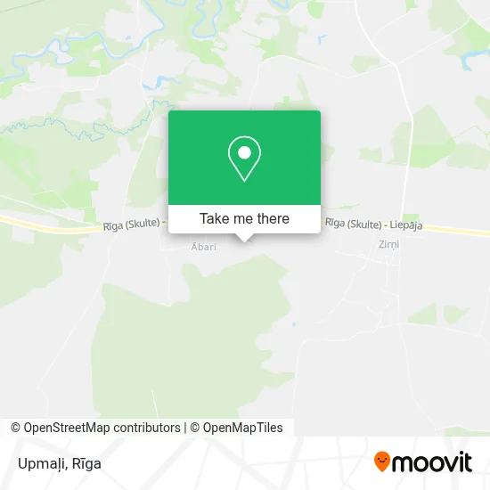 Upmaļi map