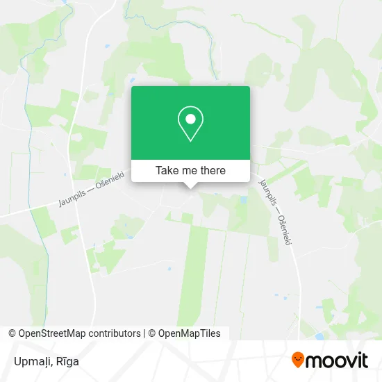 Upmaļi map