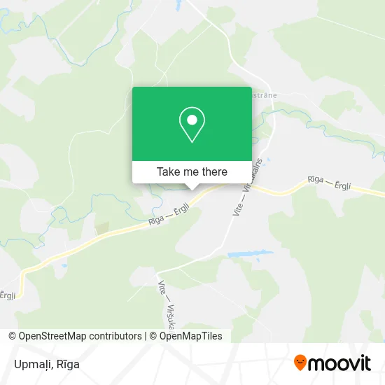 Upmaļi map