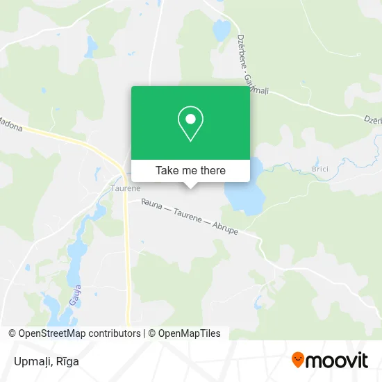 Upmaļi map