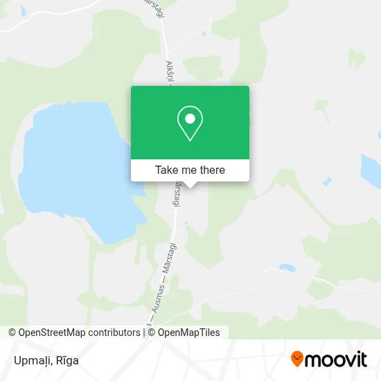 Upmaļi map
